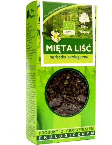 Herbatka Mięta liść 25g DARY NATURY BIO