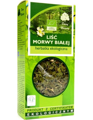 Herbatka Morwa Biała liść 50g DARY NATURY BIO