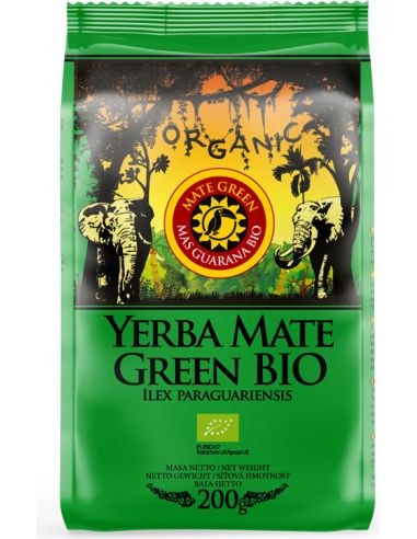 Yerba Mate z guaraną 200g MATE GREEN BIO