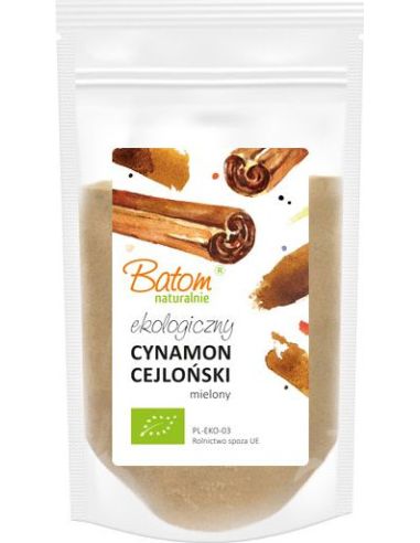 Cynamon cejloński mielony BATOM 1kg BIO