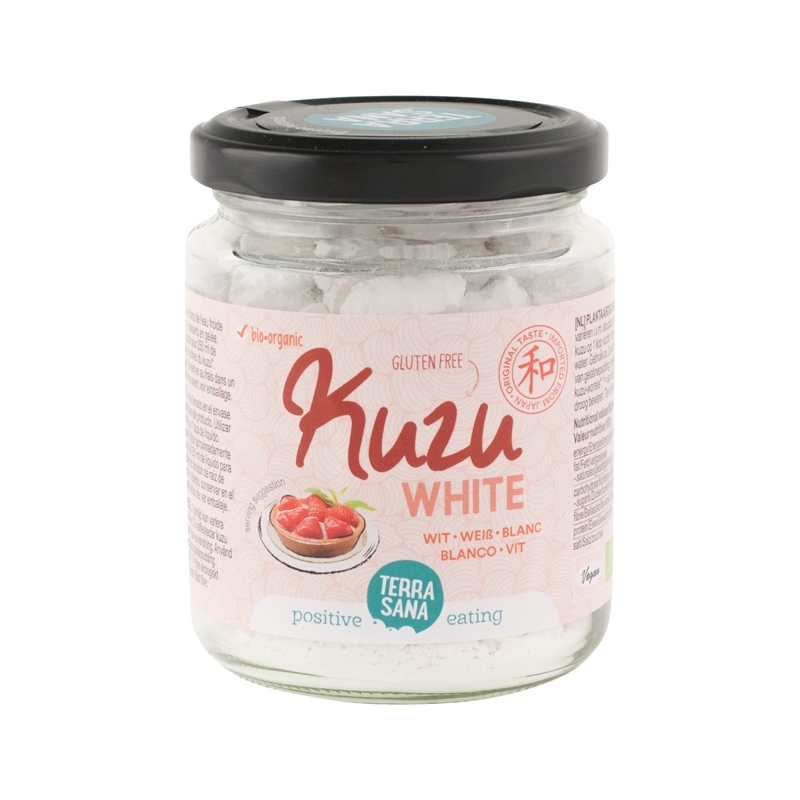 Ekologiczna skrobia Kuzu białe 125g TERRASANA BIO