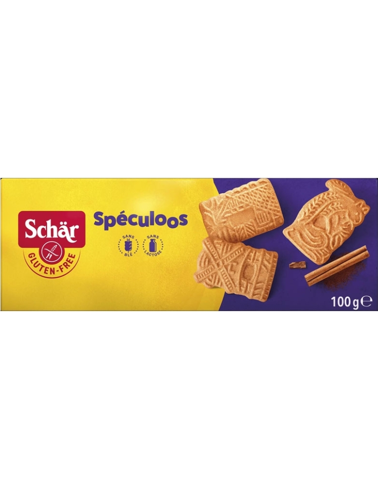 Bezglutenowe ciasteczka kruche korzenne 100g SCHAR Bezglutenowe ciasteczka kruche korzenne 100g SCHAR