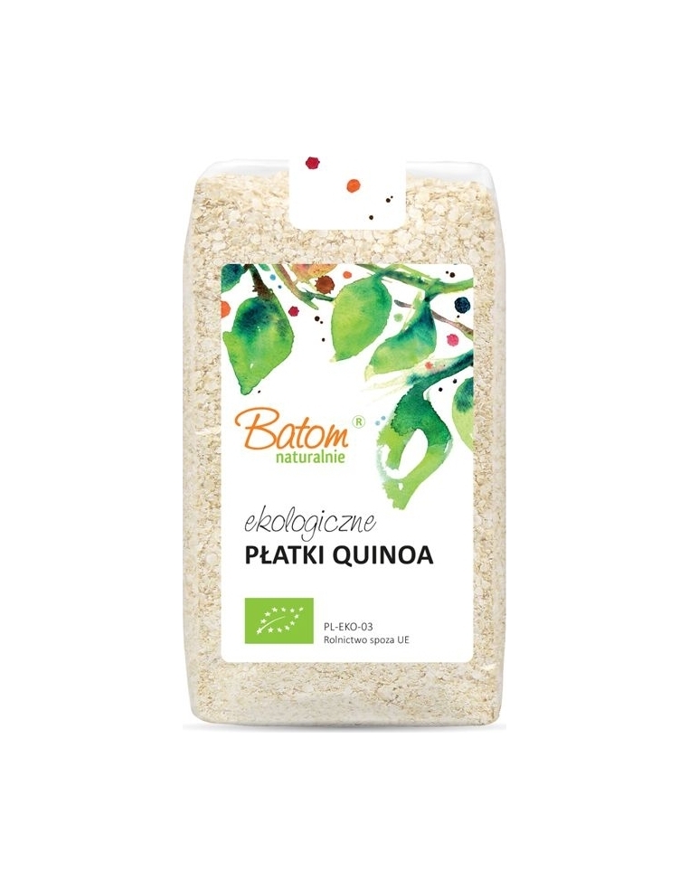 Ekologiczne płatki quinoa komosa ryżowa 500g BATOM BIO Ekologiczne płatki quinoa komosa ryżowa 500g BATOM BIO
